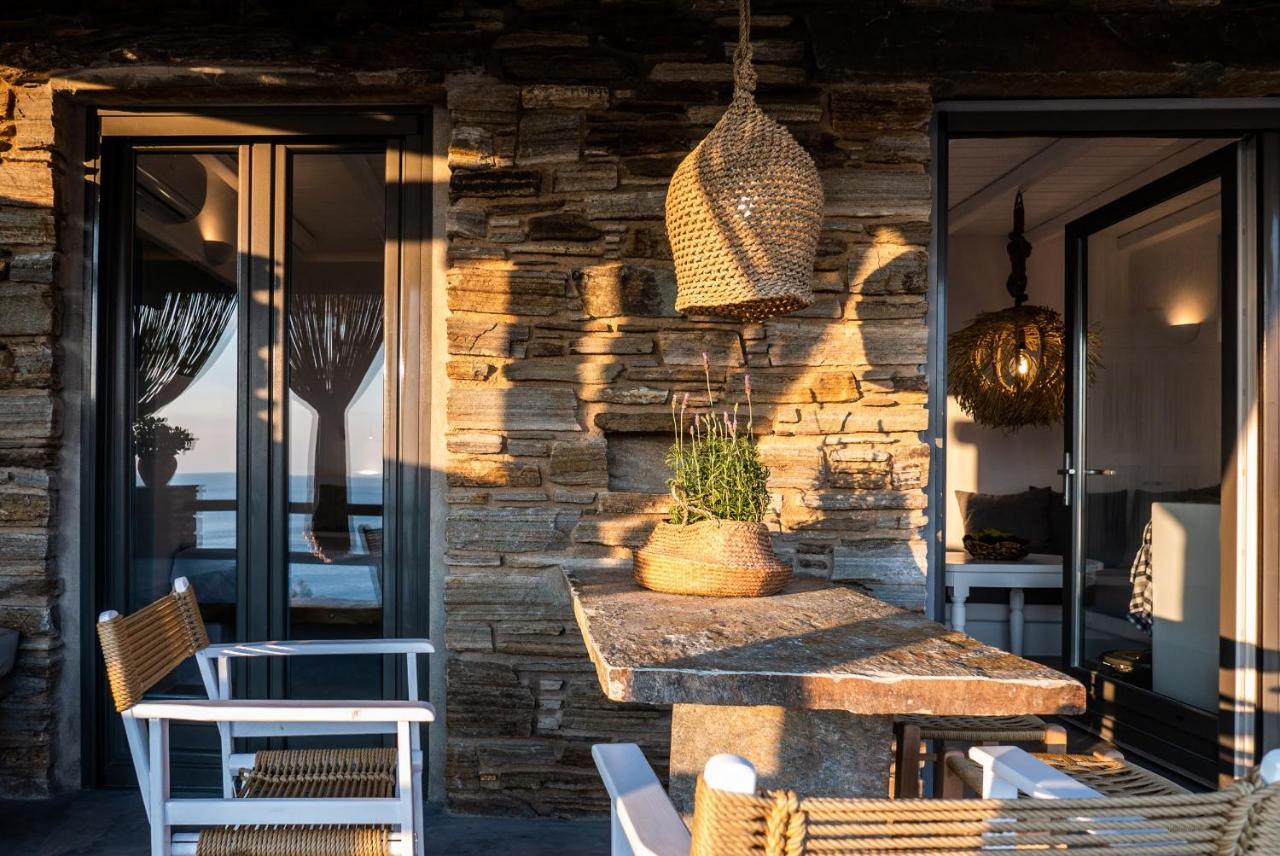 Aerino Seaside Villa Agios Romanos Ngoại thất bức ảnh