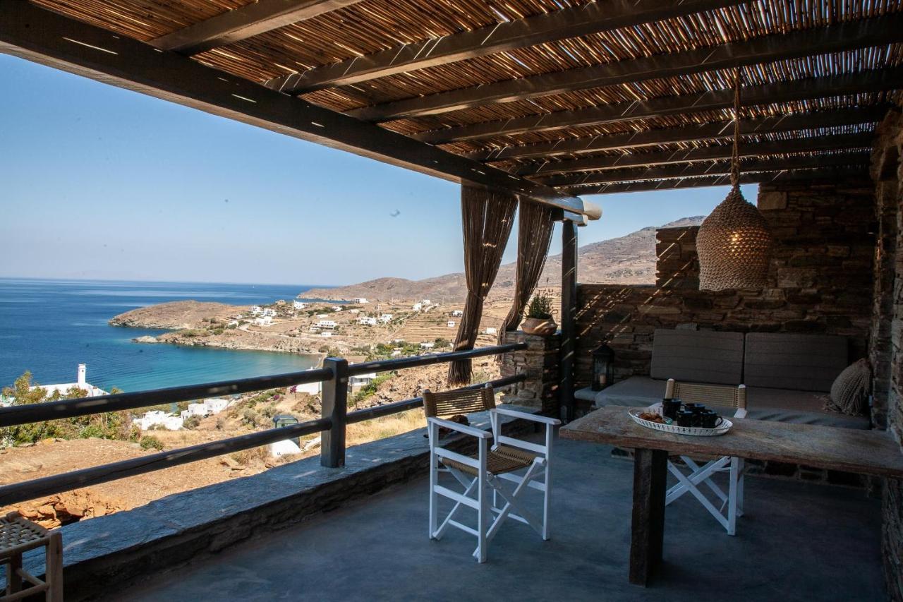 Aerino Seaside Villa Agios Romanos Ngoại thất bức ảnh