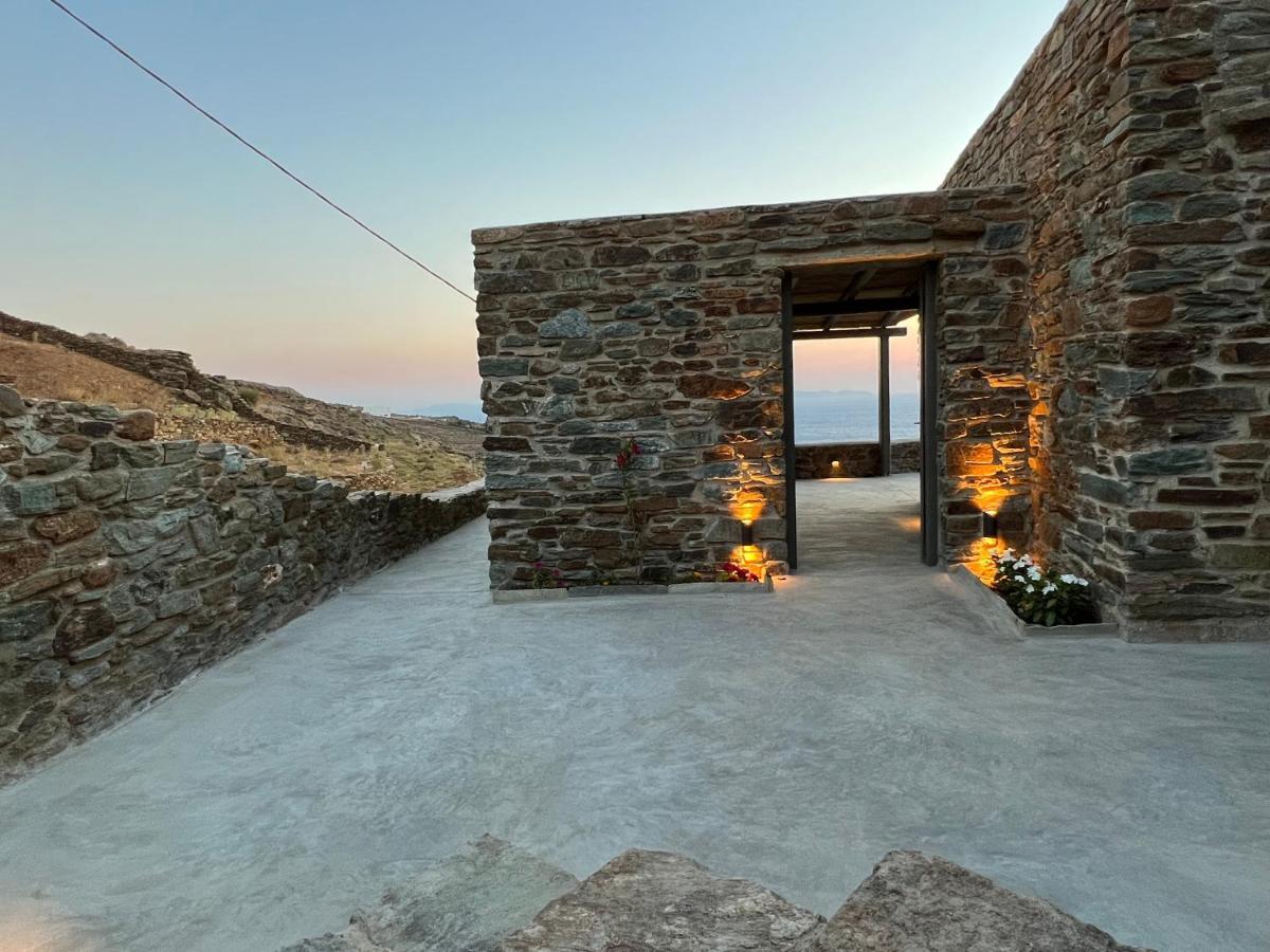 Aerino Seaside Villa Agios Romanos Ngoại thất bức ảnh