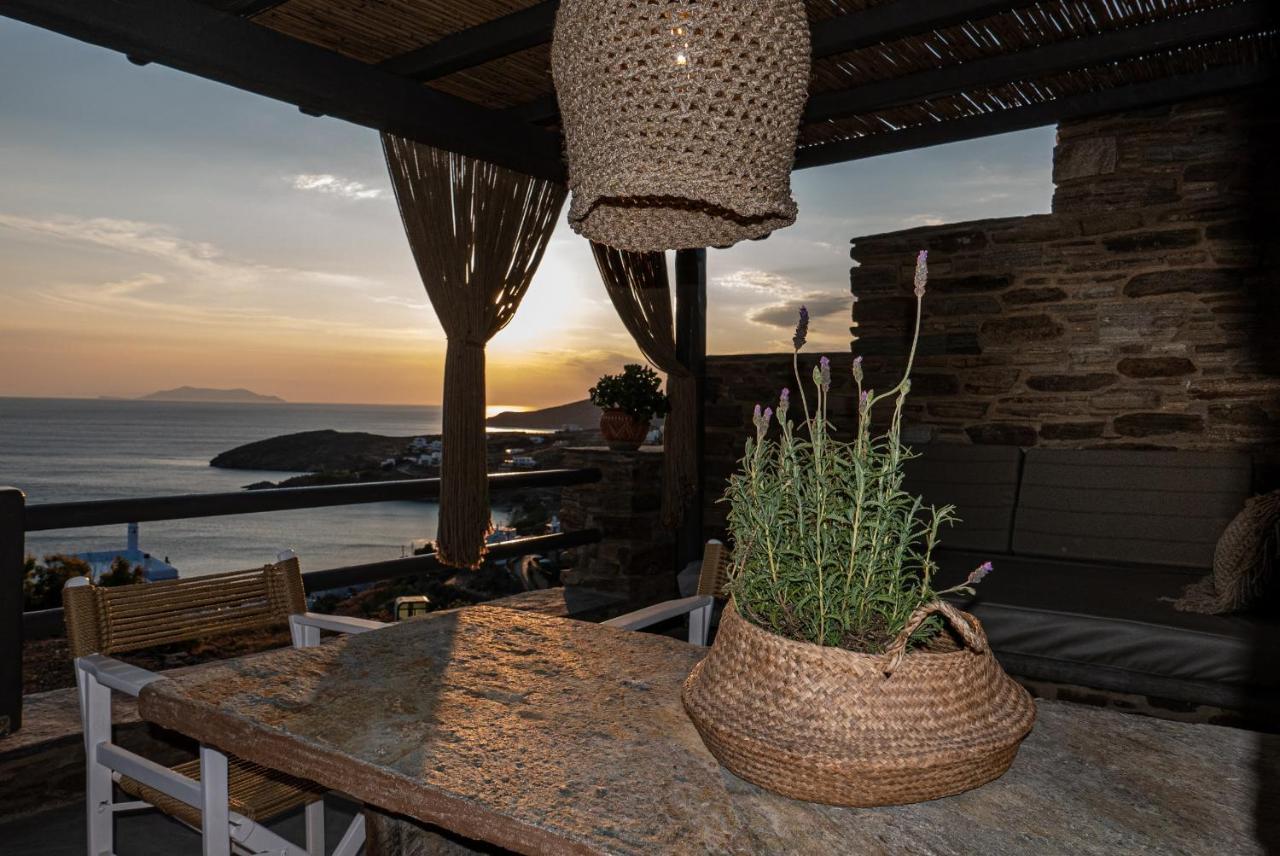 Aerino Seaside Villa Agios Romanos Ngoại thất bức ảnh