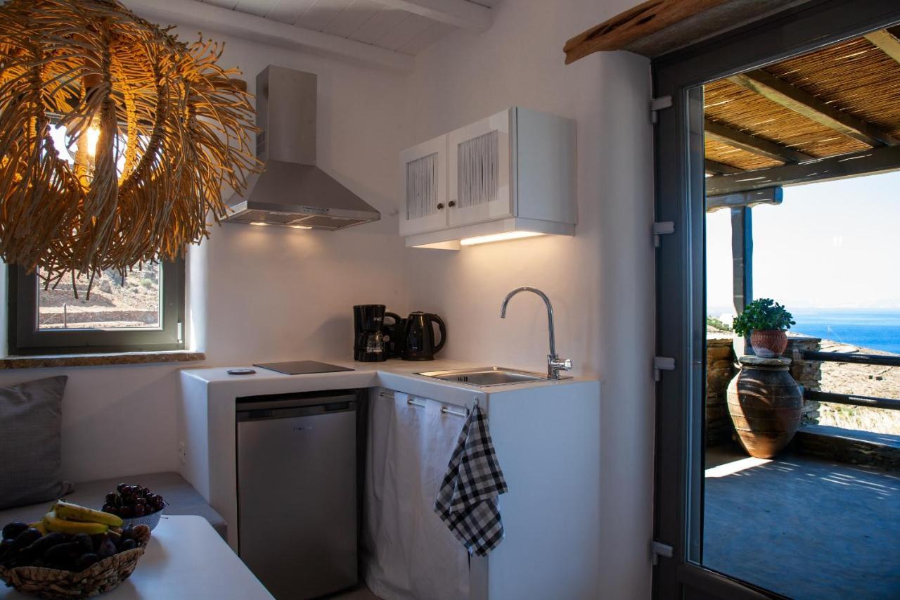 Aerino Seaside Villa Agios Romanos Ngoại thất bức ảnh