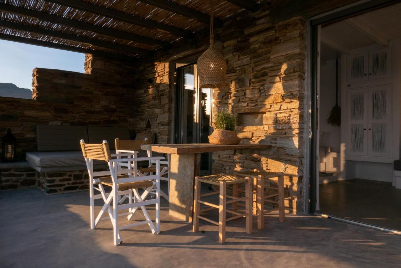 Aerino Seaside Villa Agios Romanos Ngoại thất bức ảnh