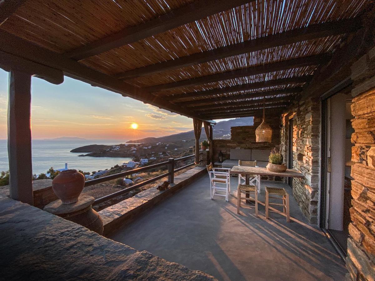 Aerino Seaside Villa Agios Romanos Ngoại thất bức ảnh